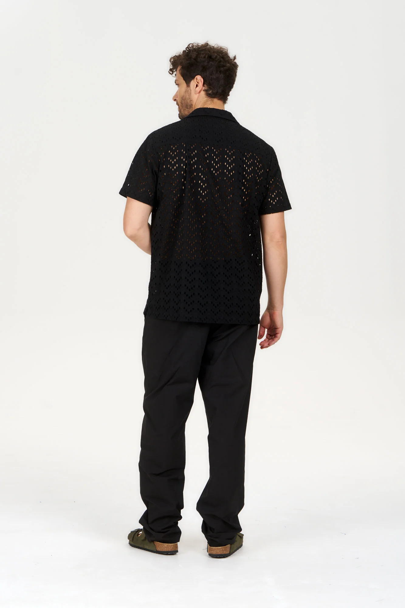 ALINO Organic Cotton Shirt - Black - Image 4