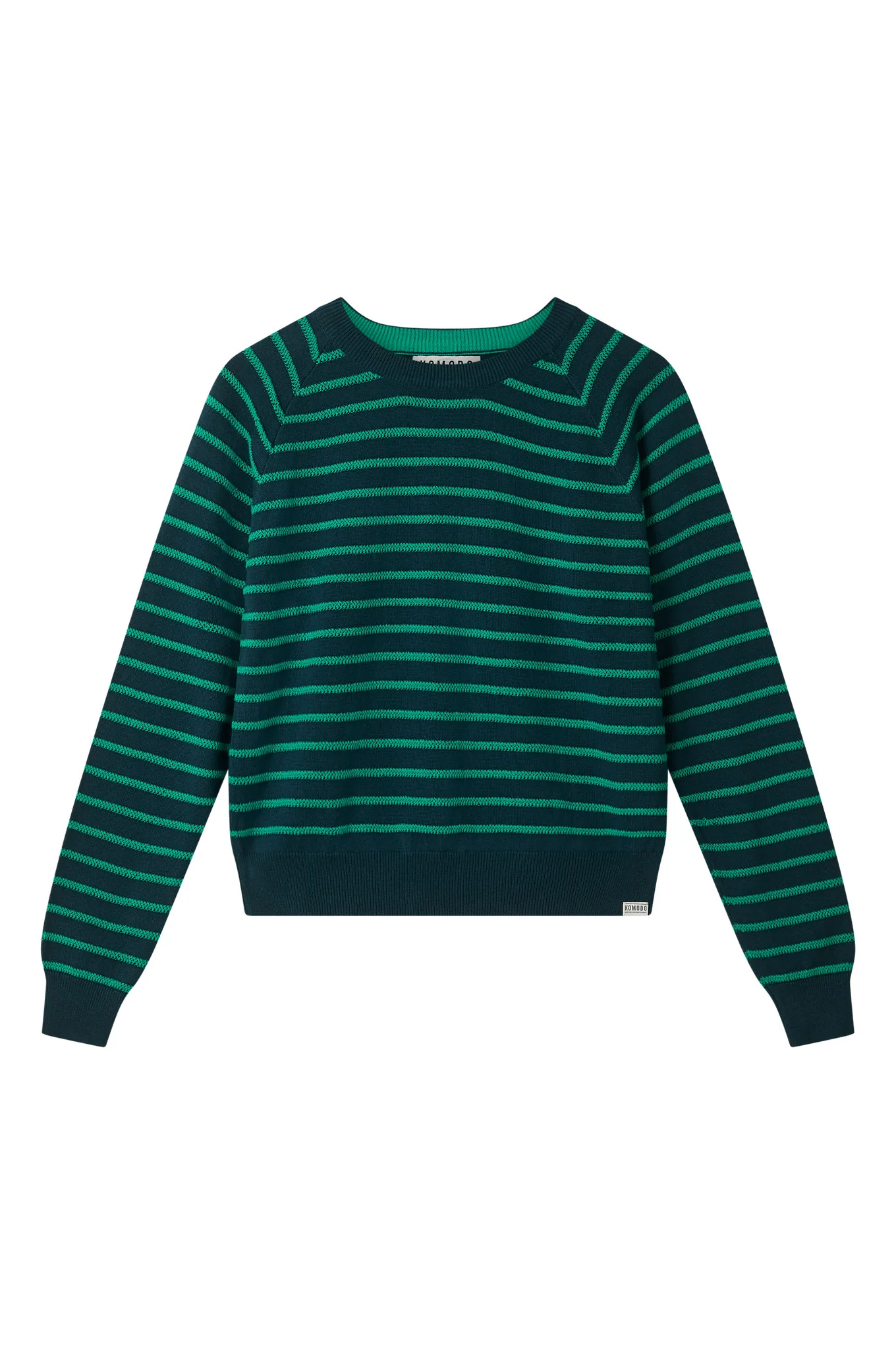 ALMA Organic Cotton Jumper - Teal - Image 3