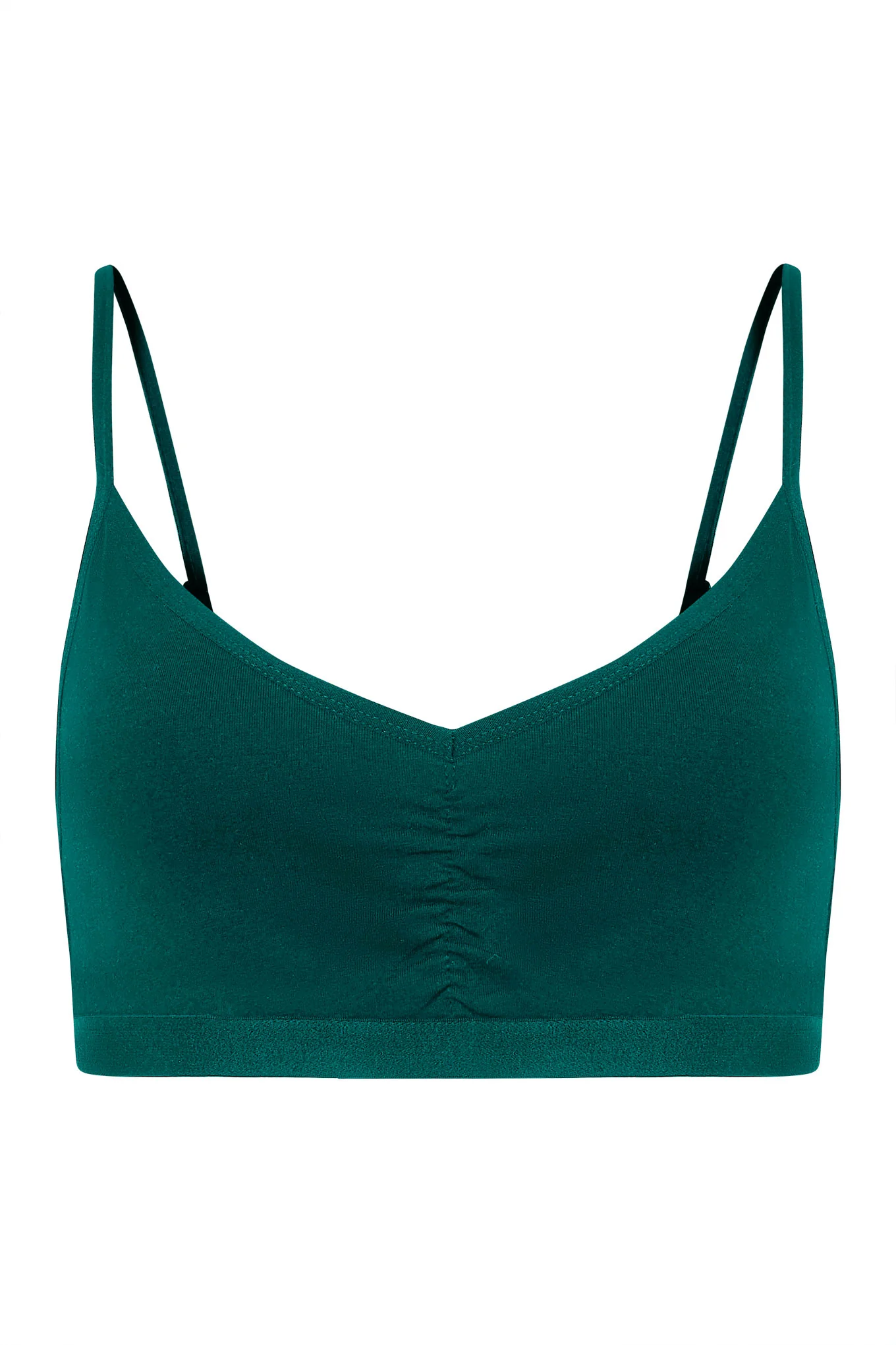 ANASTASIA Bra - GOTS Organic Cotton Teal - Image 3