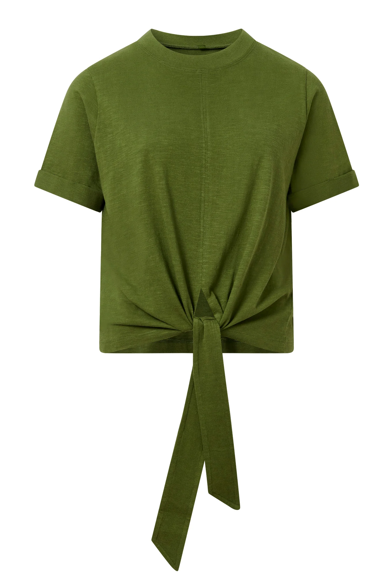 ANISA - Organic Cotton Top - Green - Image 3