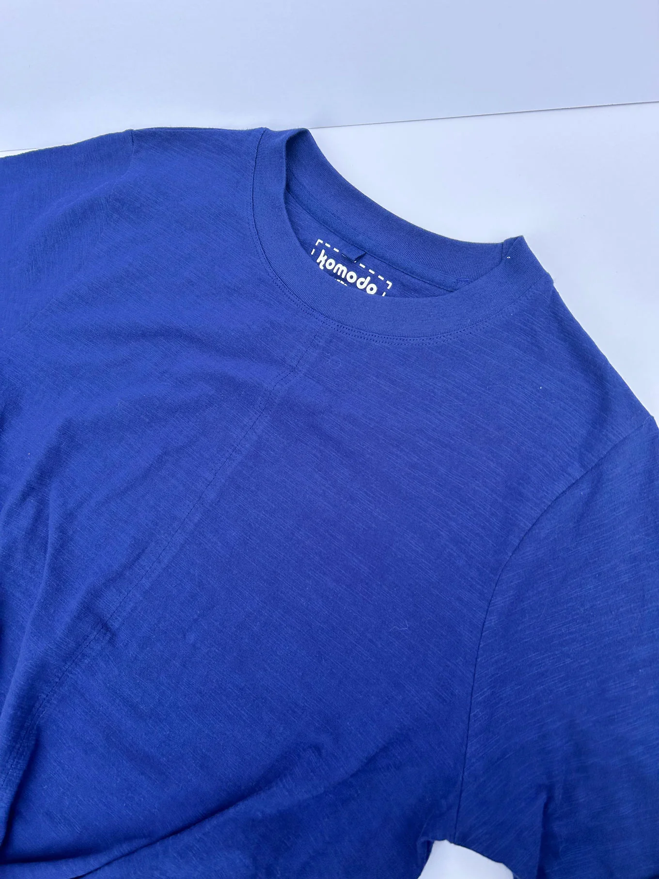 ANISA - Organic Cotton Top Navy - Image 3