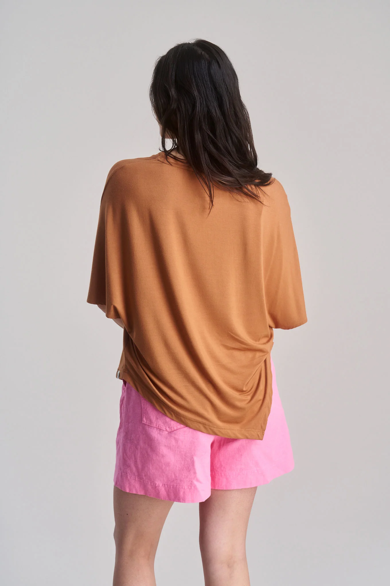 ARIA - Modal Jersey Top - Golden Mustard - Image 3