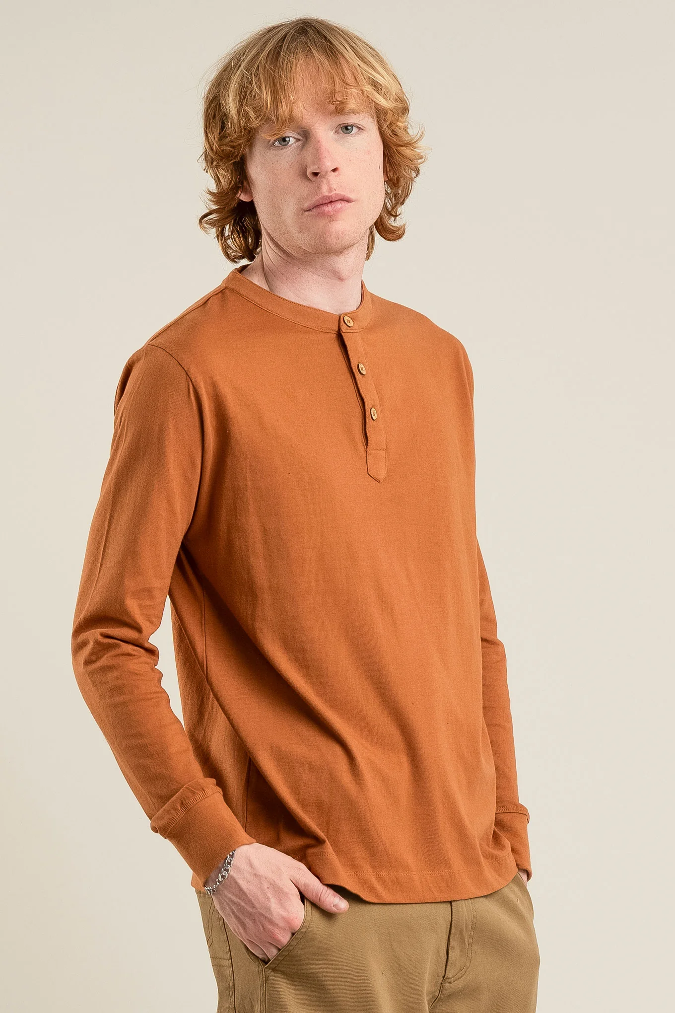 ARLO Organic Cotton Tee - Brass