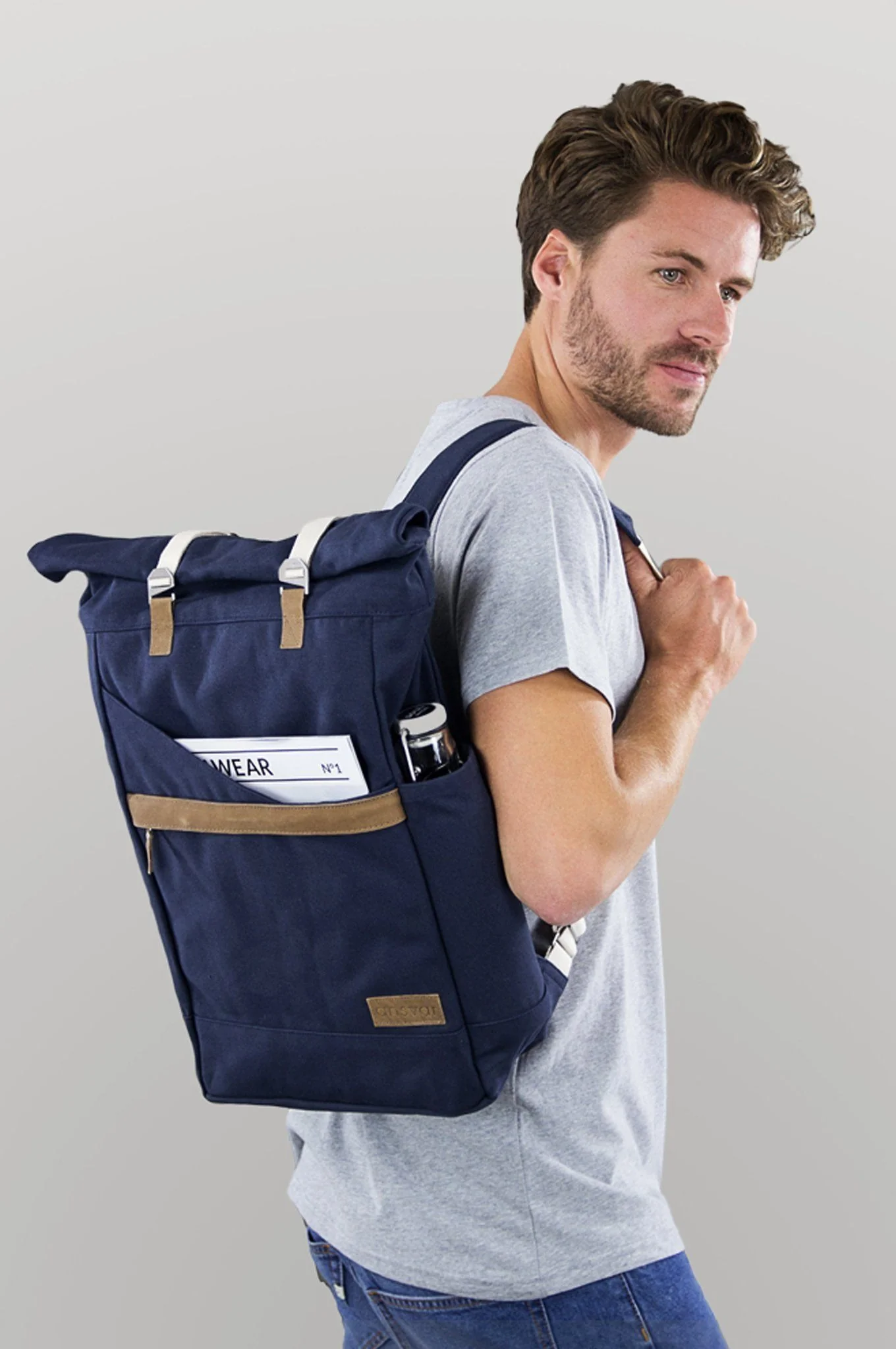 ANSVAR 1 Backpack by MELA - Blue - Image 2
