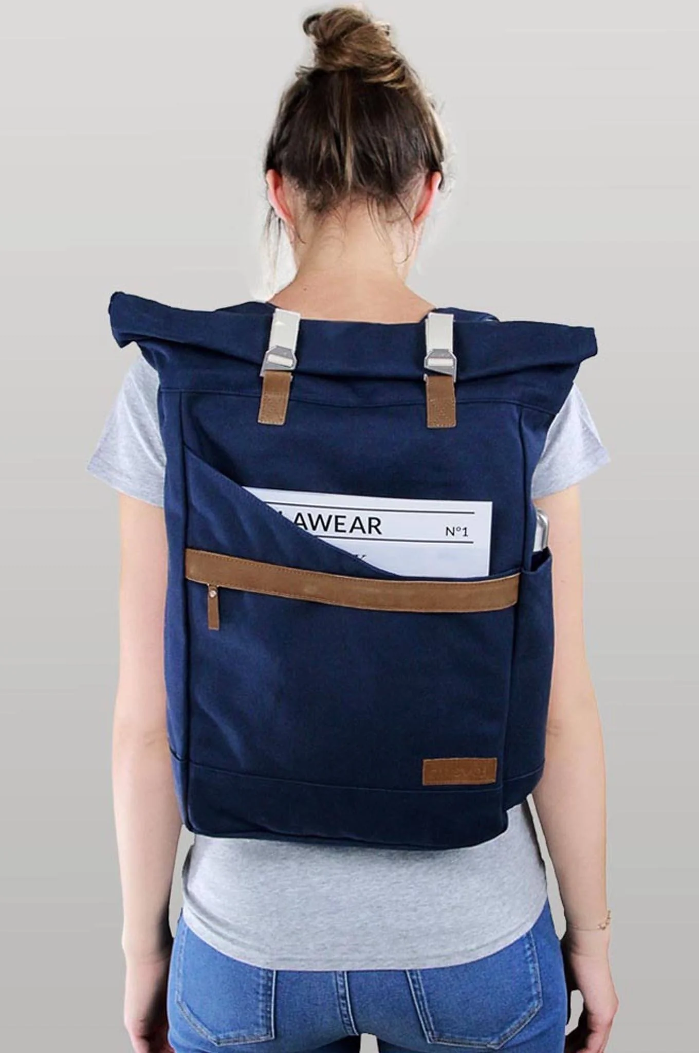ANSVAR 1 Backpack by MELA - Blue - Image 6