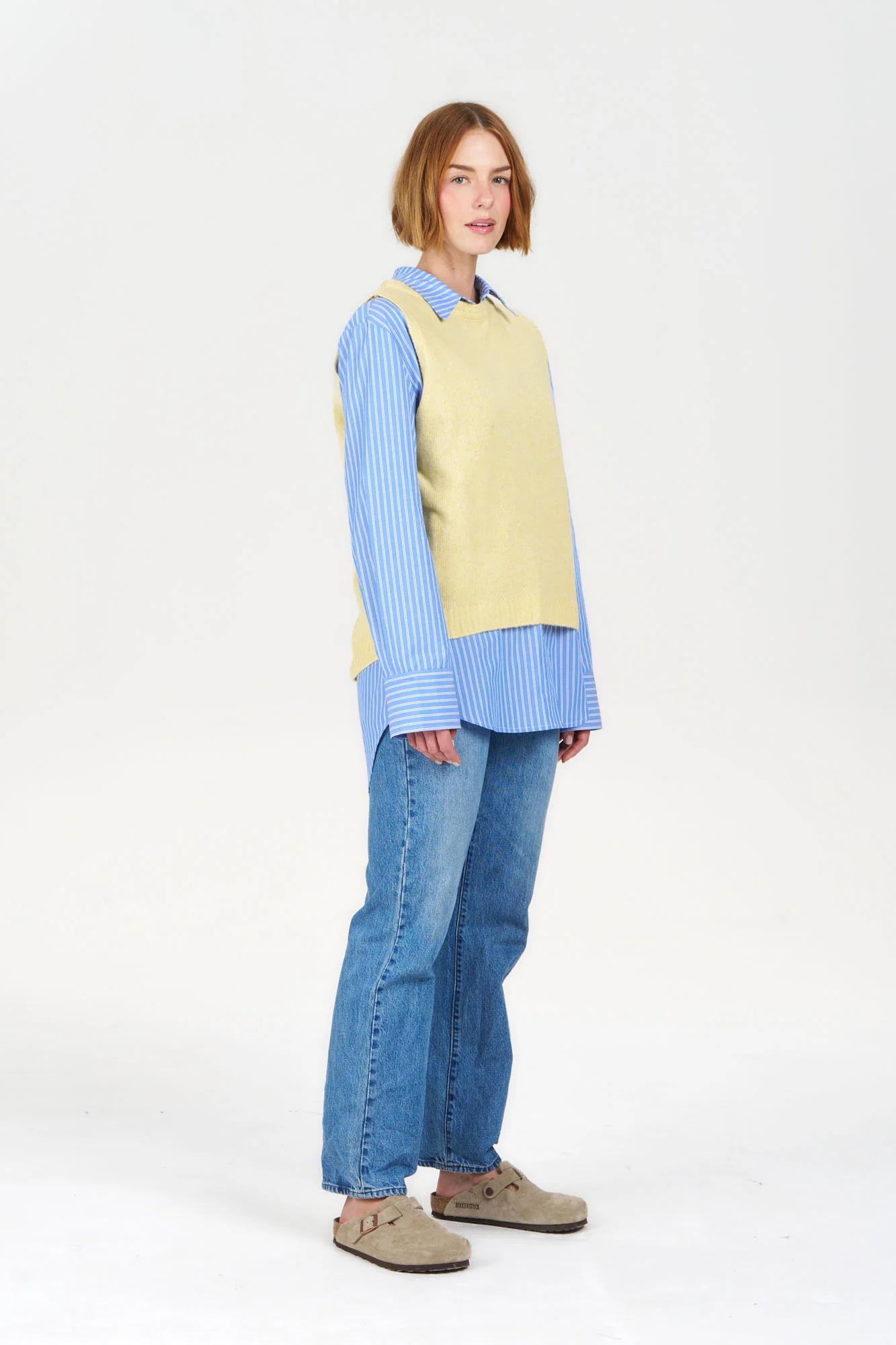 BLAKE Recycled Poly Vest - Yellow - Image 5