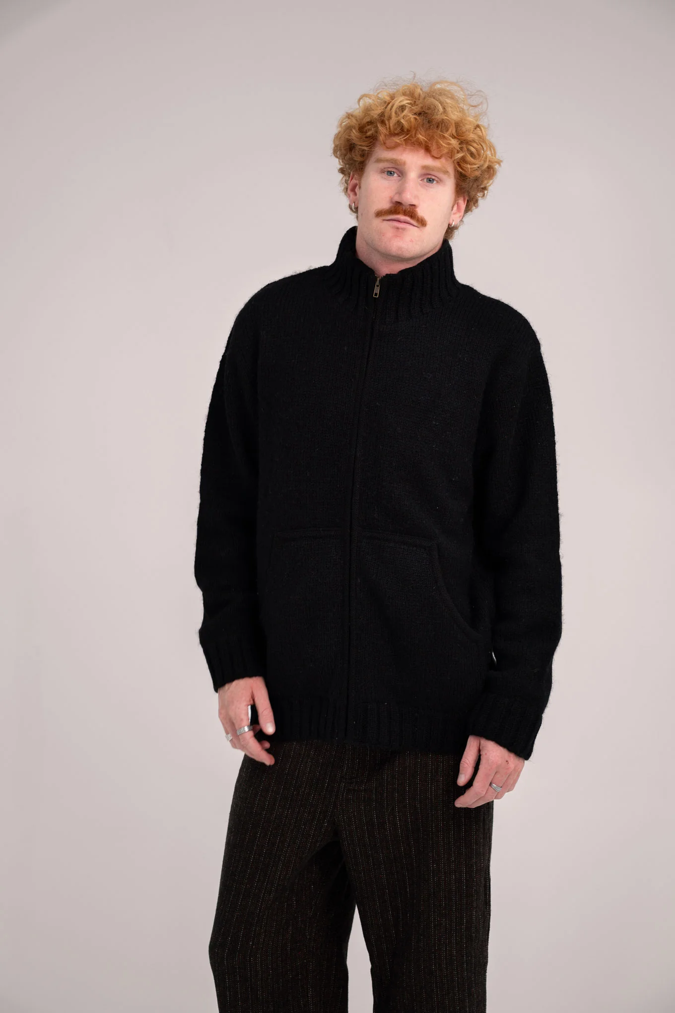 BUNJI Wool Jacket - Black - Image 4