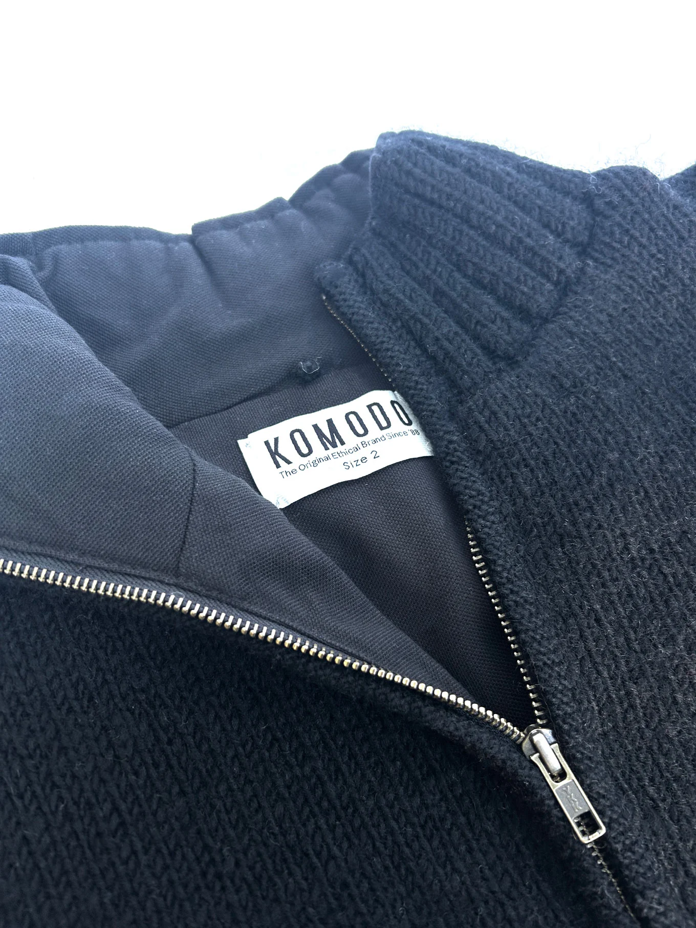 BUNJI Wool Jacket - Black - Image 6