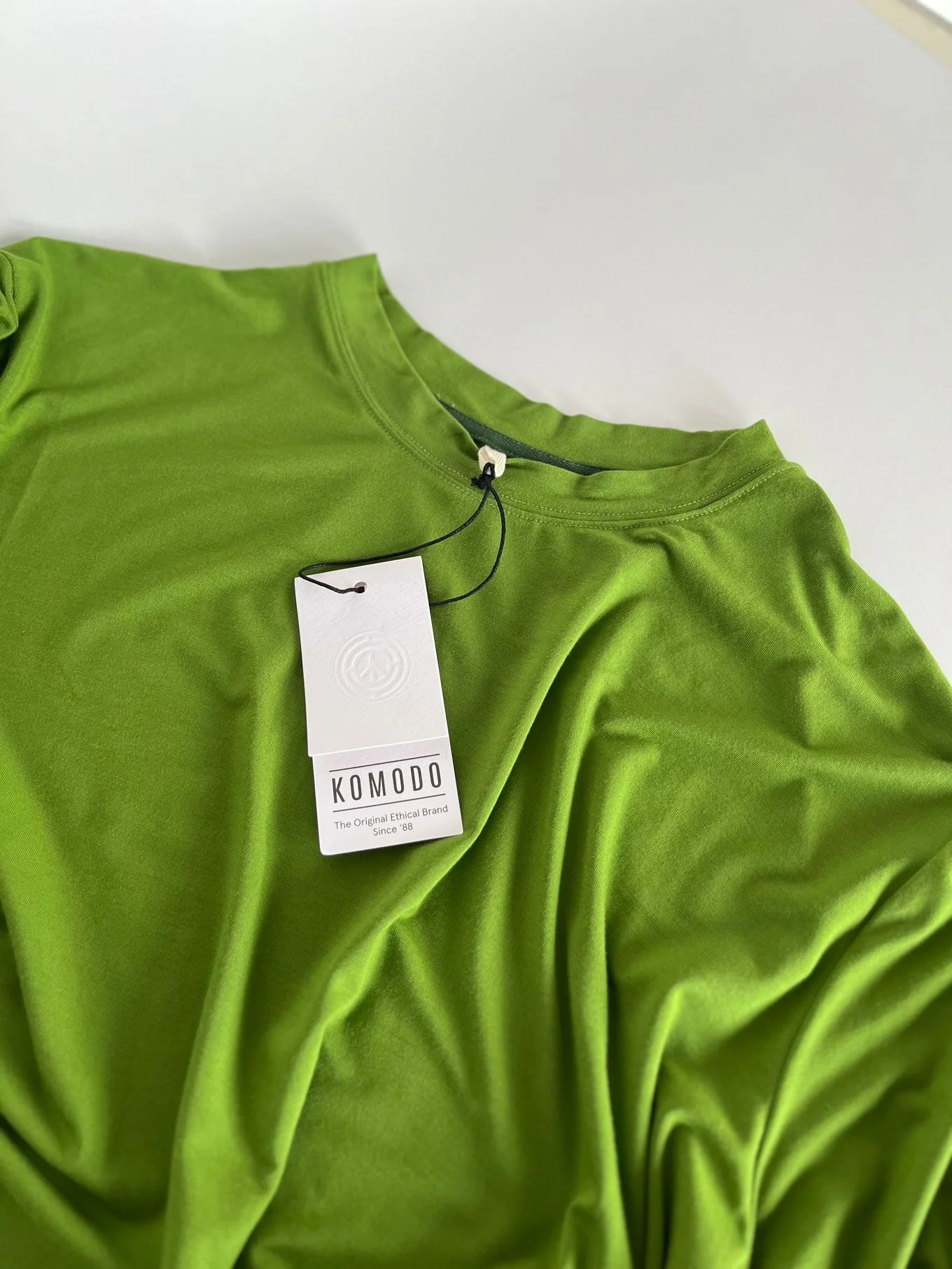 CATE - Modal Jersey Top - Green - Image 4