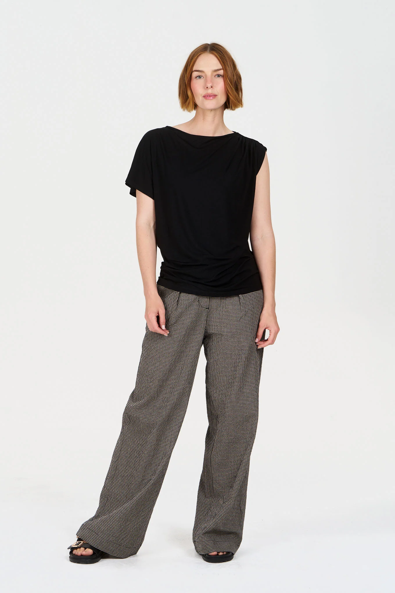 CATE Modal Top - Black - Image 2