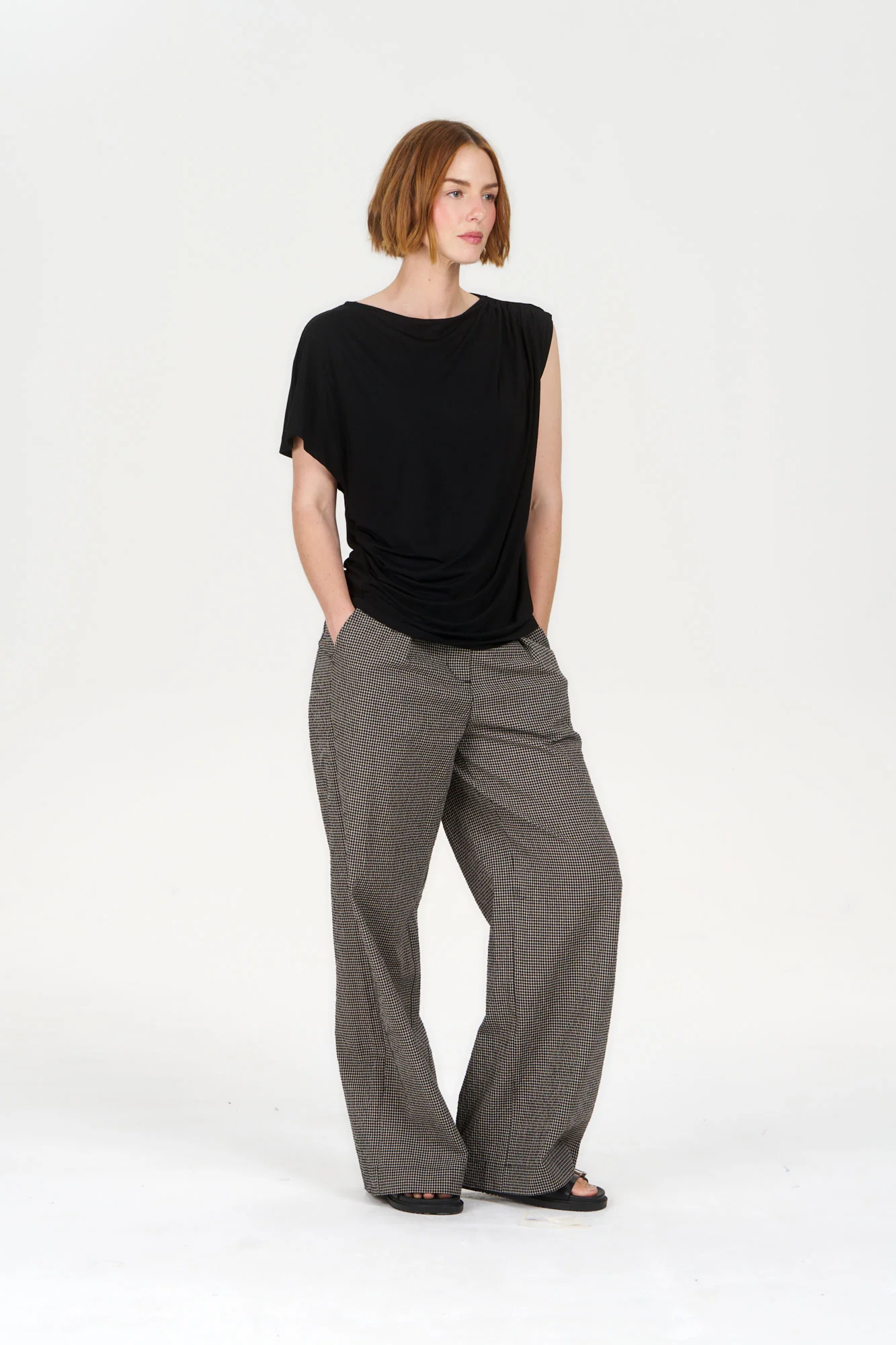 CATE Modal Top - Black - Image 3