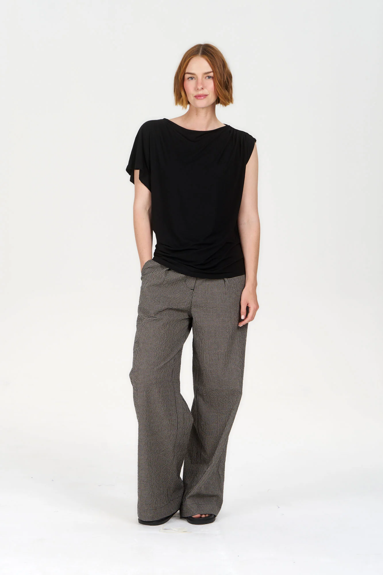CATE Modal Top - Black - Image 5