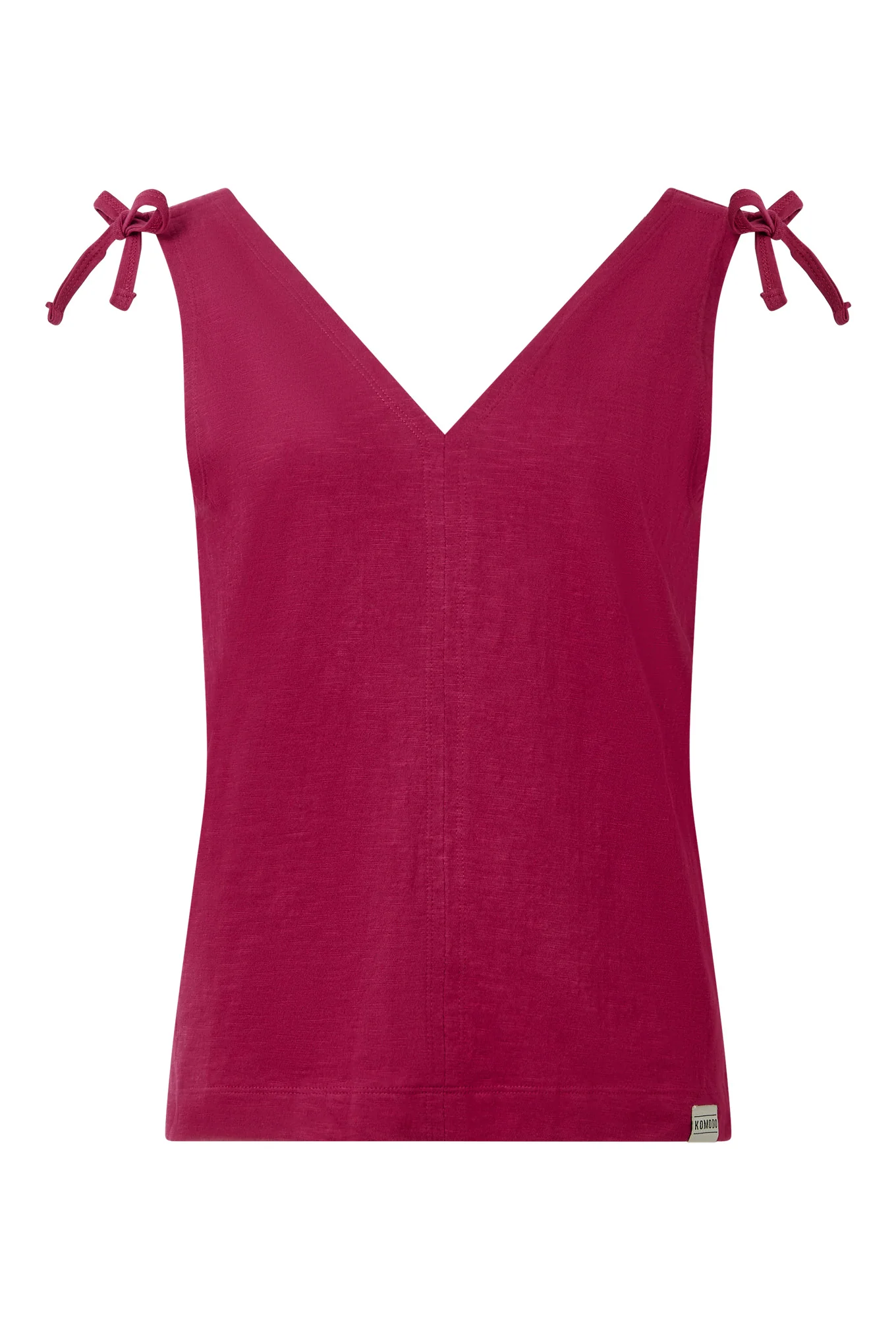 CELIA - Organic Cotton Top - Berry - Image 3