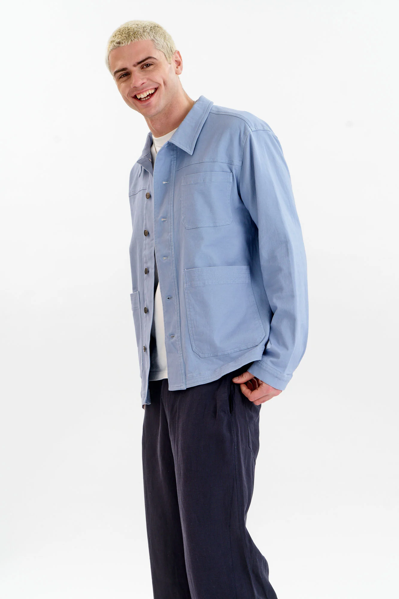 CHRISTOPHE Jacket - Blue - Image 4