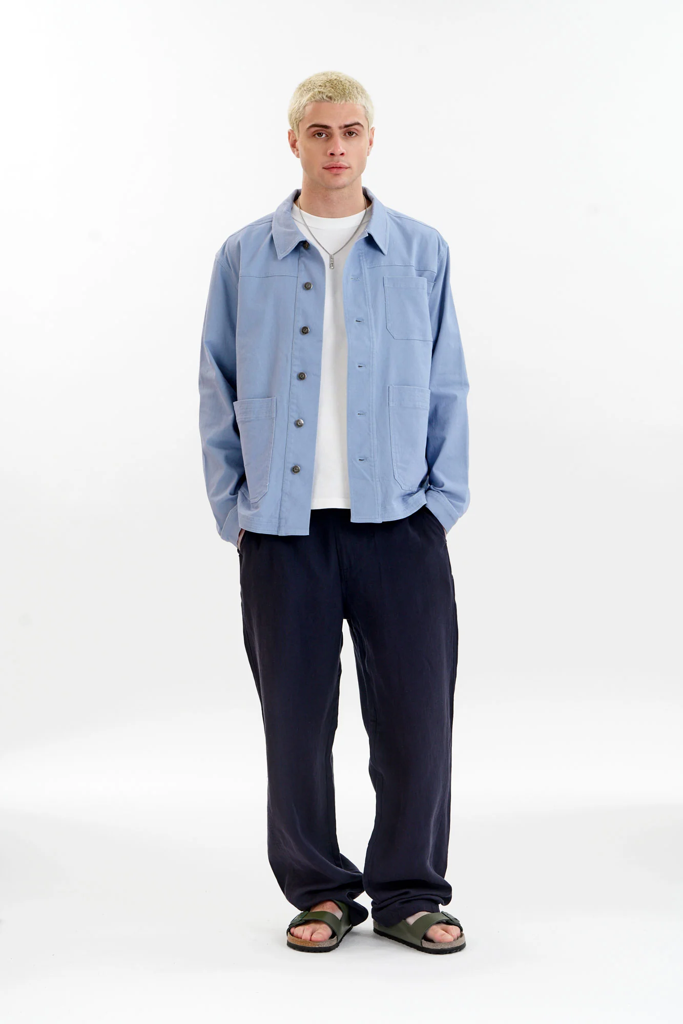 CHRISTOPHE Jacket - Blue - Image 7