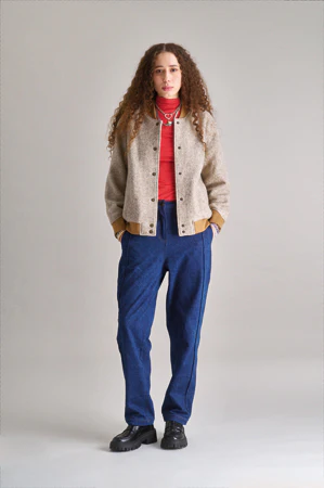 CLAUDIA Organic Denim Trouser - Image 3
