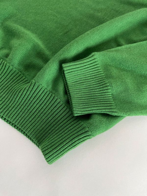 CLOVER - Cotton Tencel Jumper - Jungle Green - Image 4