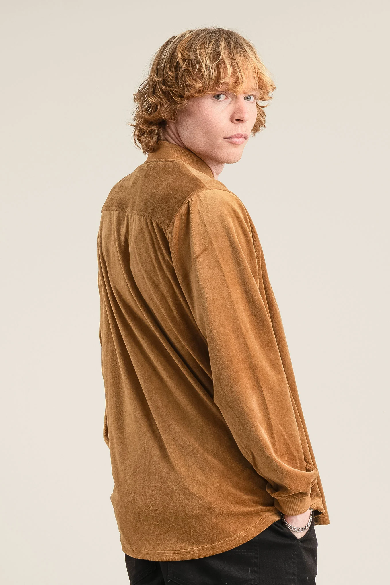 COLE Organic Cotton Shirt - Olive - Image 3