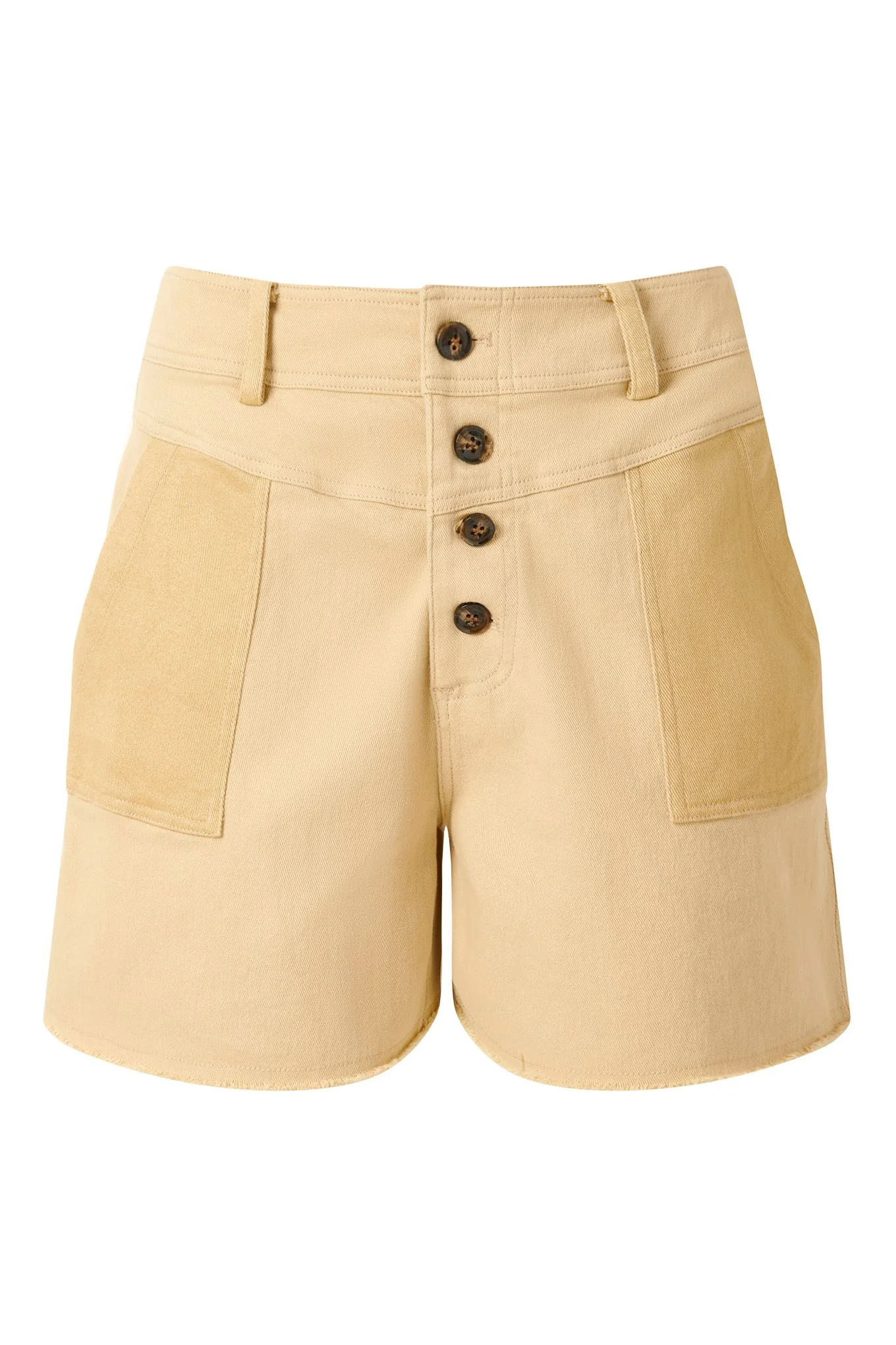 DESERT - Organic Cotton Shorts - Dark Sand - Image 2