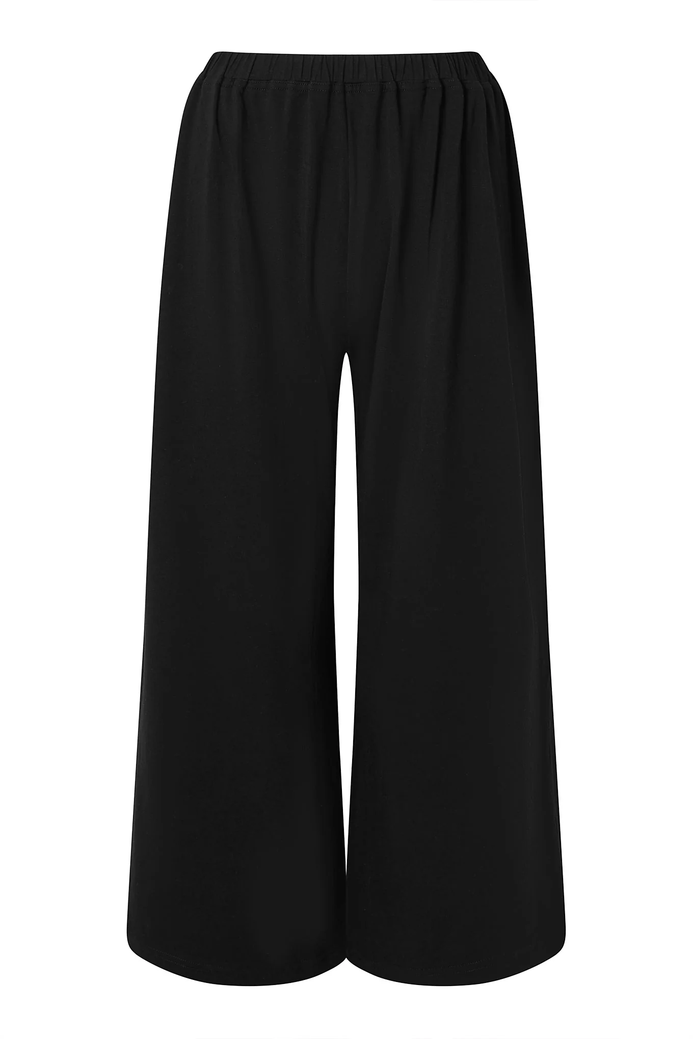 DIANA Lounge Pant - GOTS Organic Cotton Black - Image 3