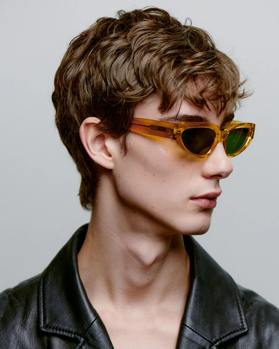 ELLA - Yellow Transparent Sunglasses by A.Kjaerbede - Image 4
