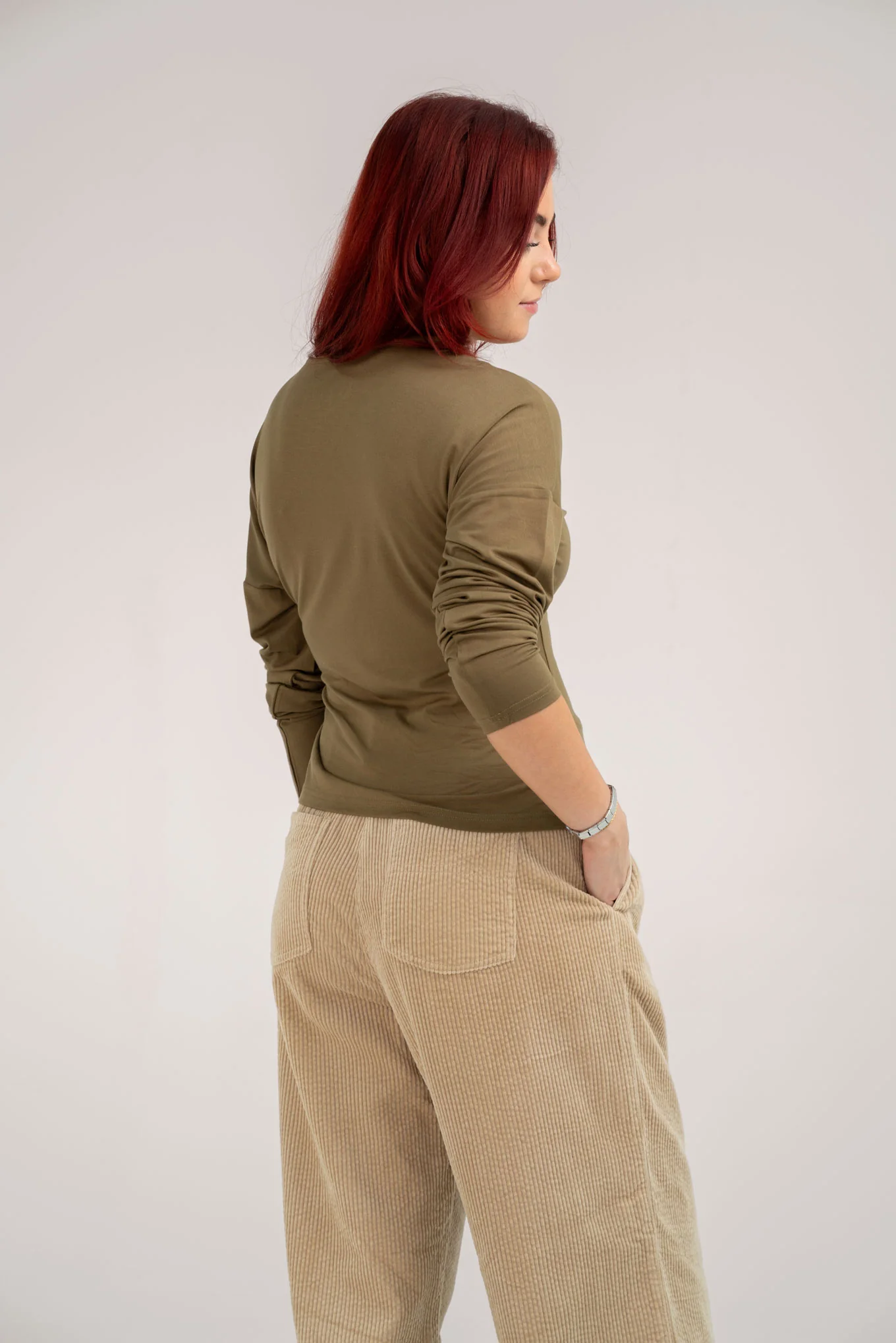 FOX Modal Top - Olive - Image 3
