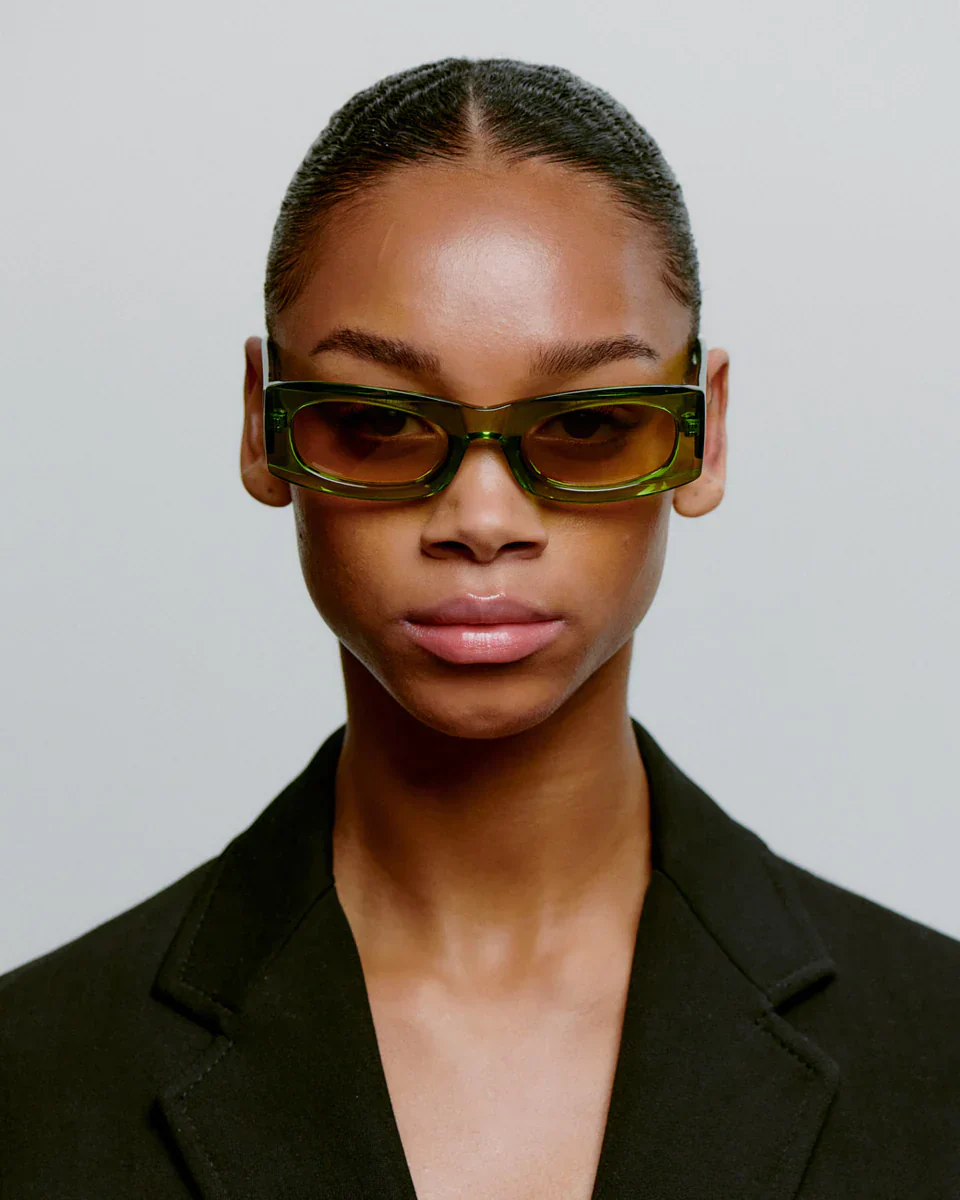 FRIDA - Light Olive Sunglasses by A.Kjaerbede - Image 3