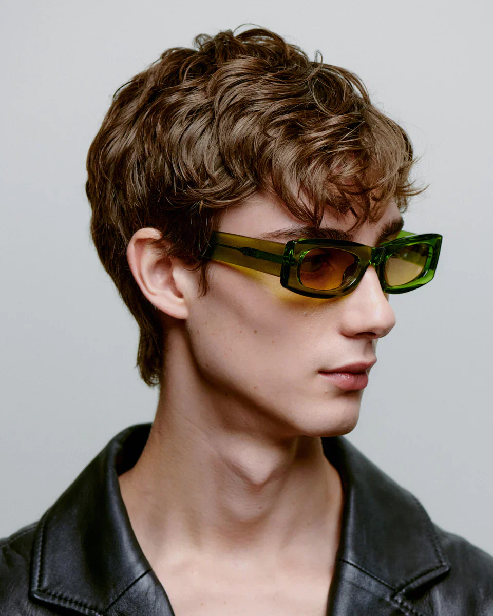 FRIDA - Light Olive Sunglasses by A.Kjaerbede - Image 4