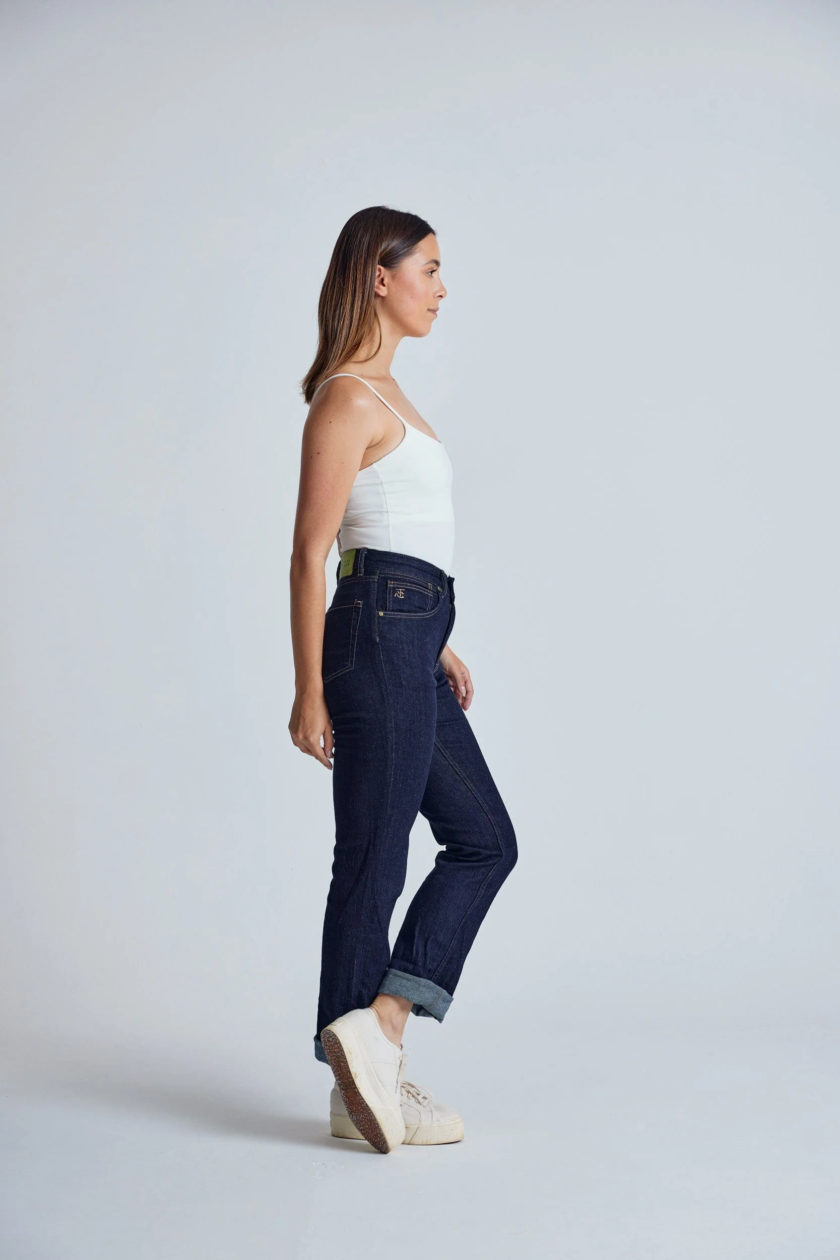 LUCILLE Rinse - Organic Cotton Jeans by Flax & Loom - Image 3