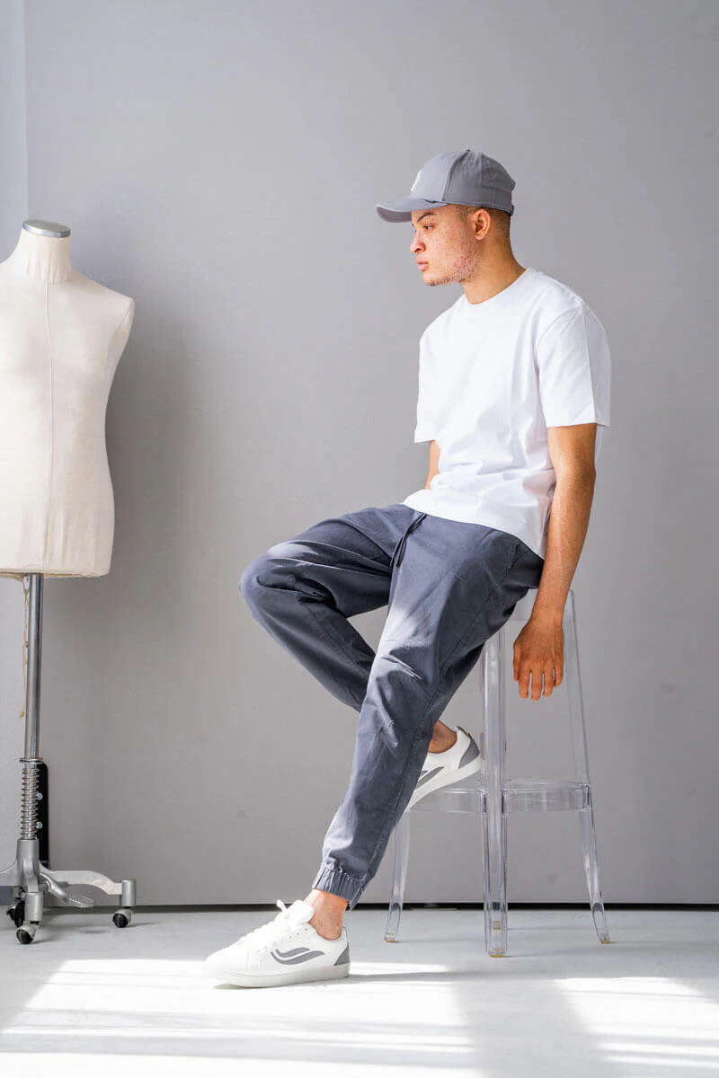G-HELA Cornwaste Eco Trainer by GENESIS - White / Grey - Image 5