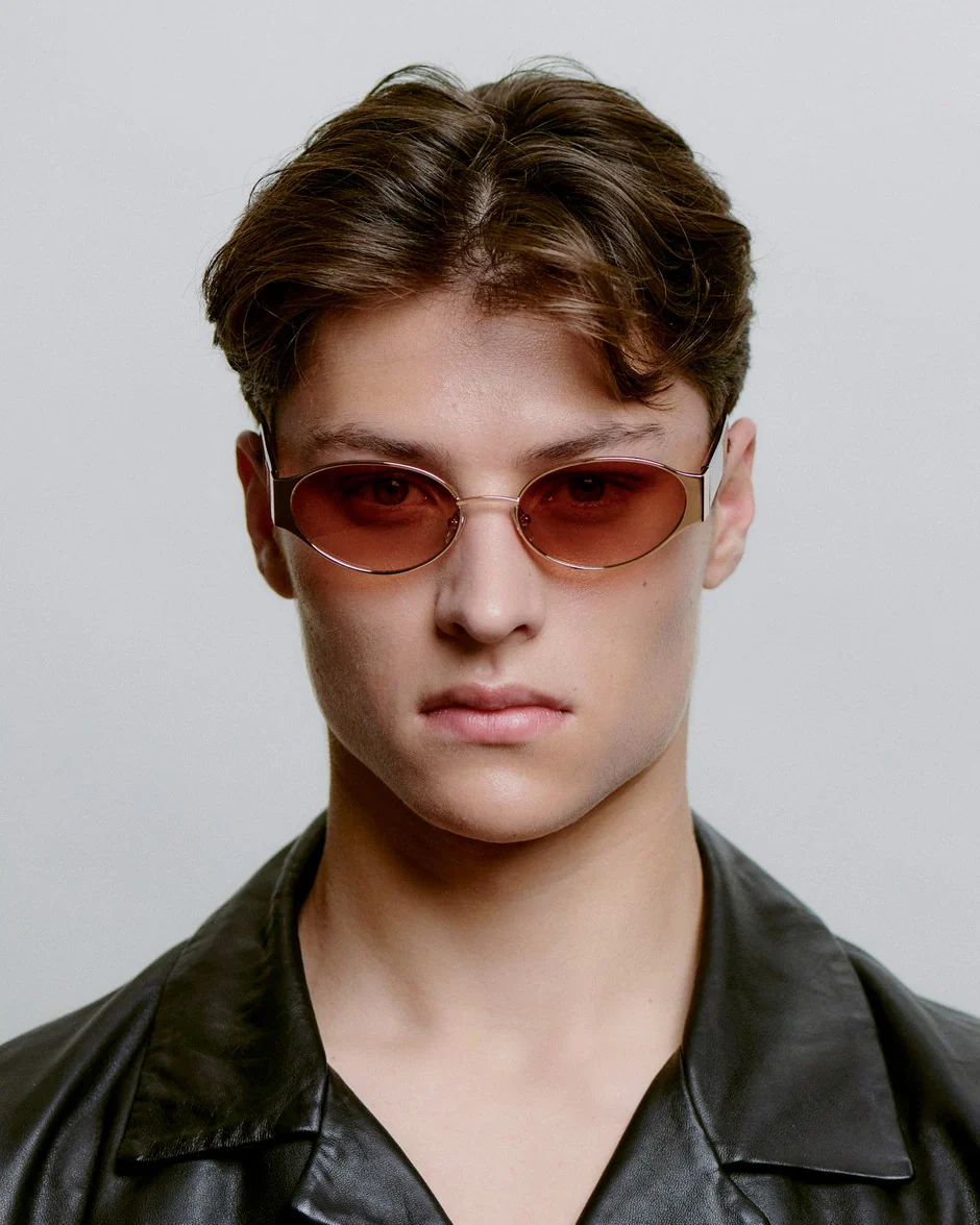 BELLA - Rosegold Havana Sunglasses by A.Kjaerbede - Image 5