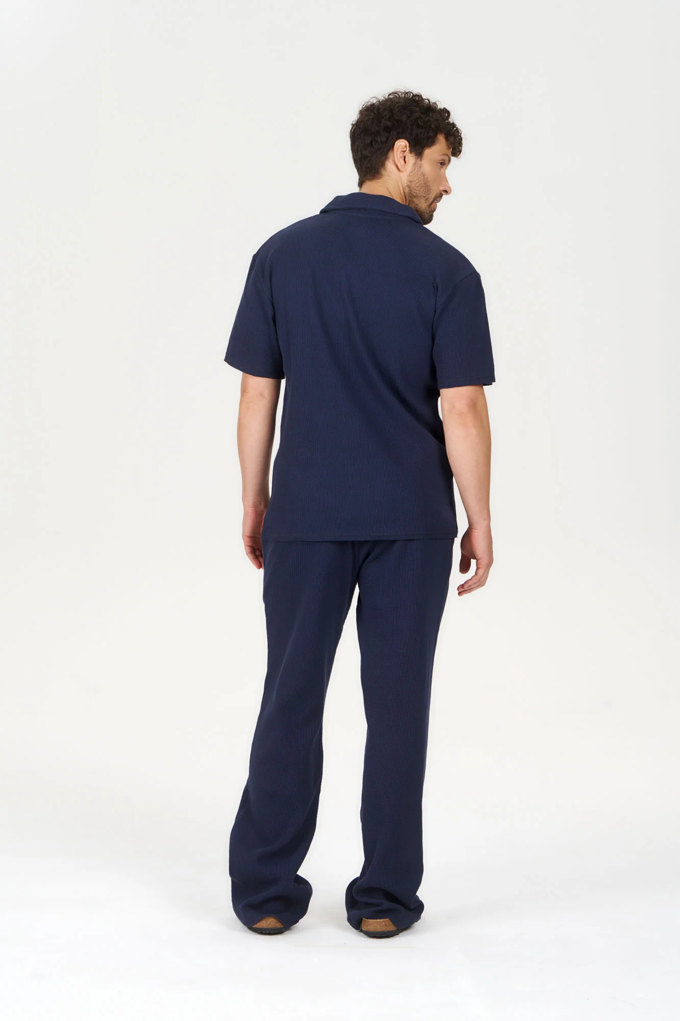 IVER Organic Cotton Polo - Navy - Image 6