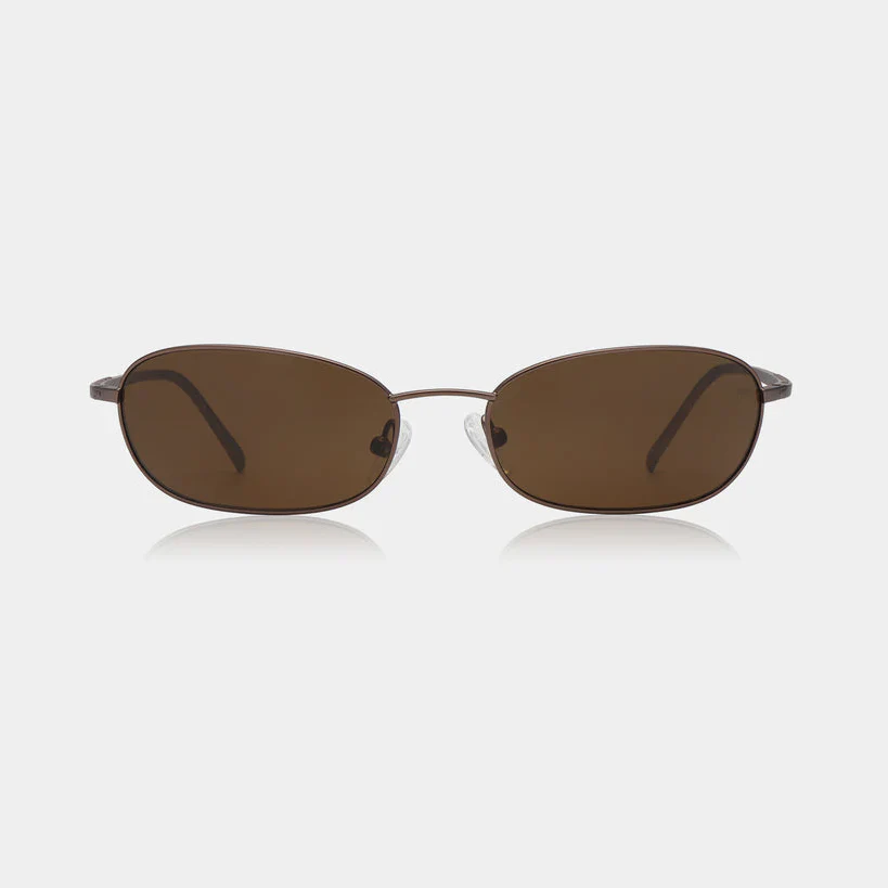 JACK - Matte Brown Sunglasses by A.Kjaerbede