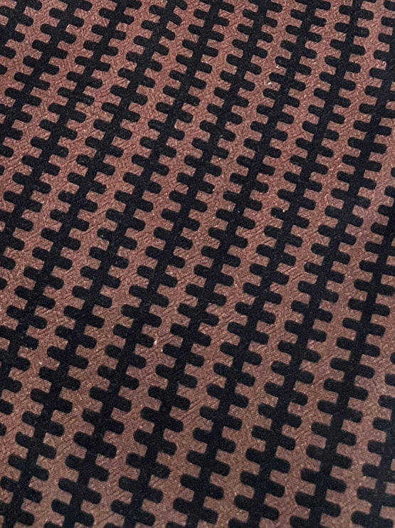 JERRY - Organic Cotton Shorts - Brown Stripe - Image 3