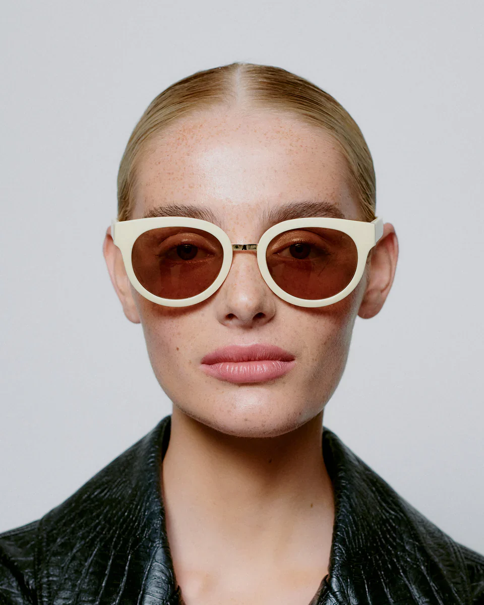 JOLIE - Cream Sunglasses by A.Kjaerbede - Image 5