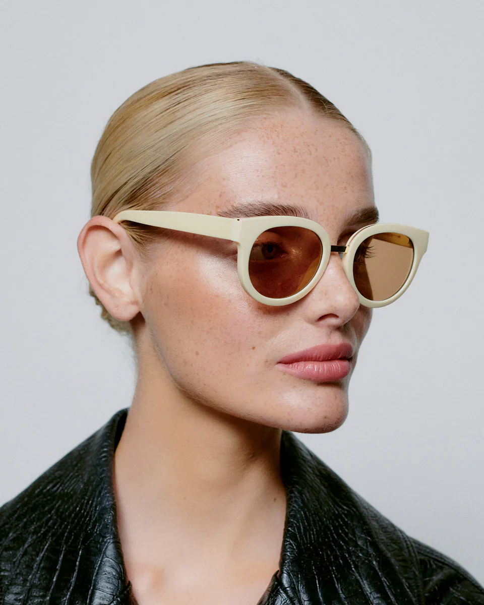 JOLIE - Cream Sunglasses by A.Kjaerbede - Image 6