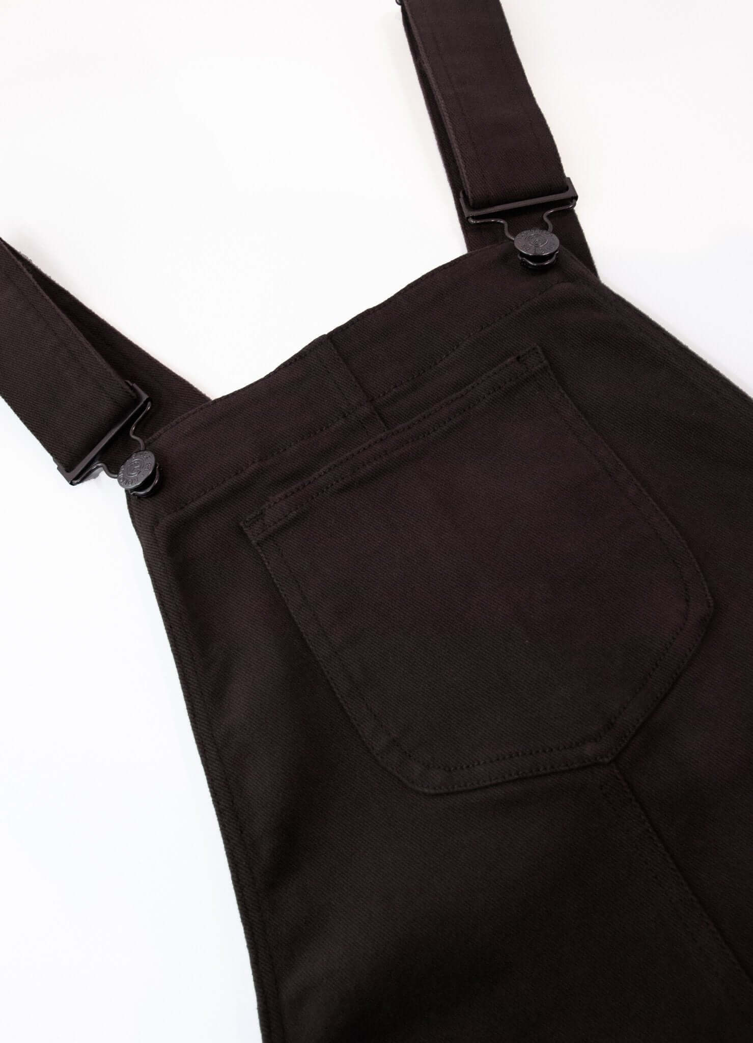 JOY - Organic Cotton Dungarees Black - Image 4