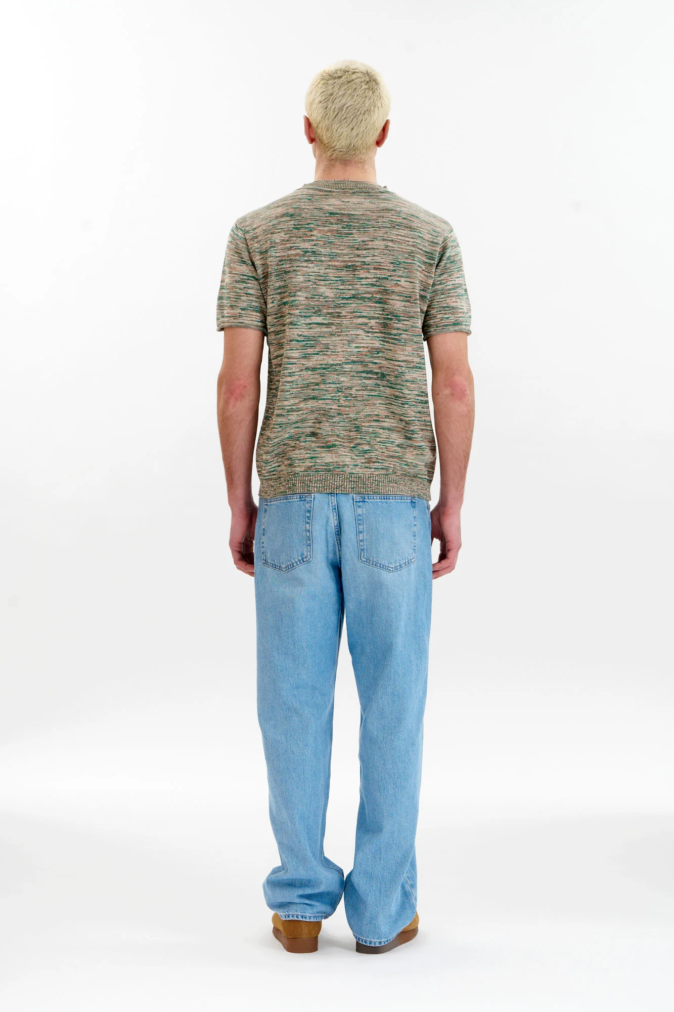 KAI Organic Cotton Knit Tee - Green - Image 5