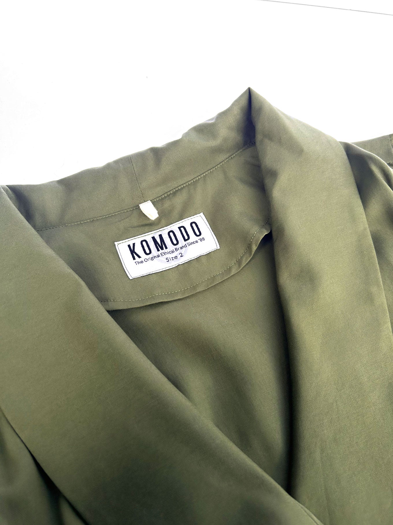 KANGRA Tencel Jumpsuit - Green - Image 4
