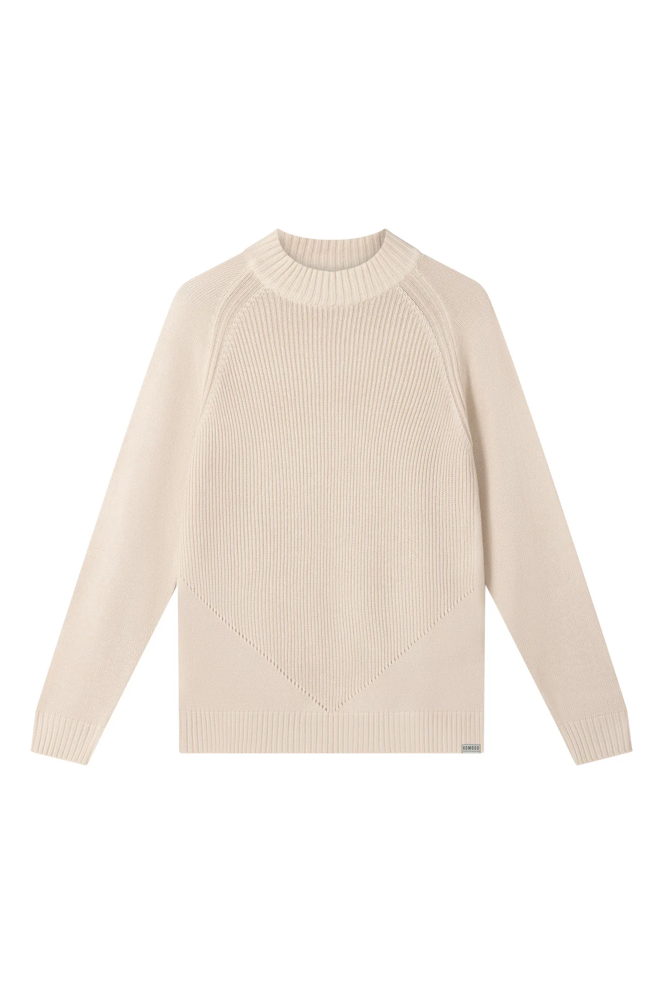 KATE Merino Wool Jumper - Sand - Image 3