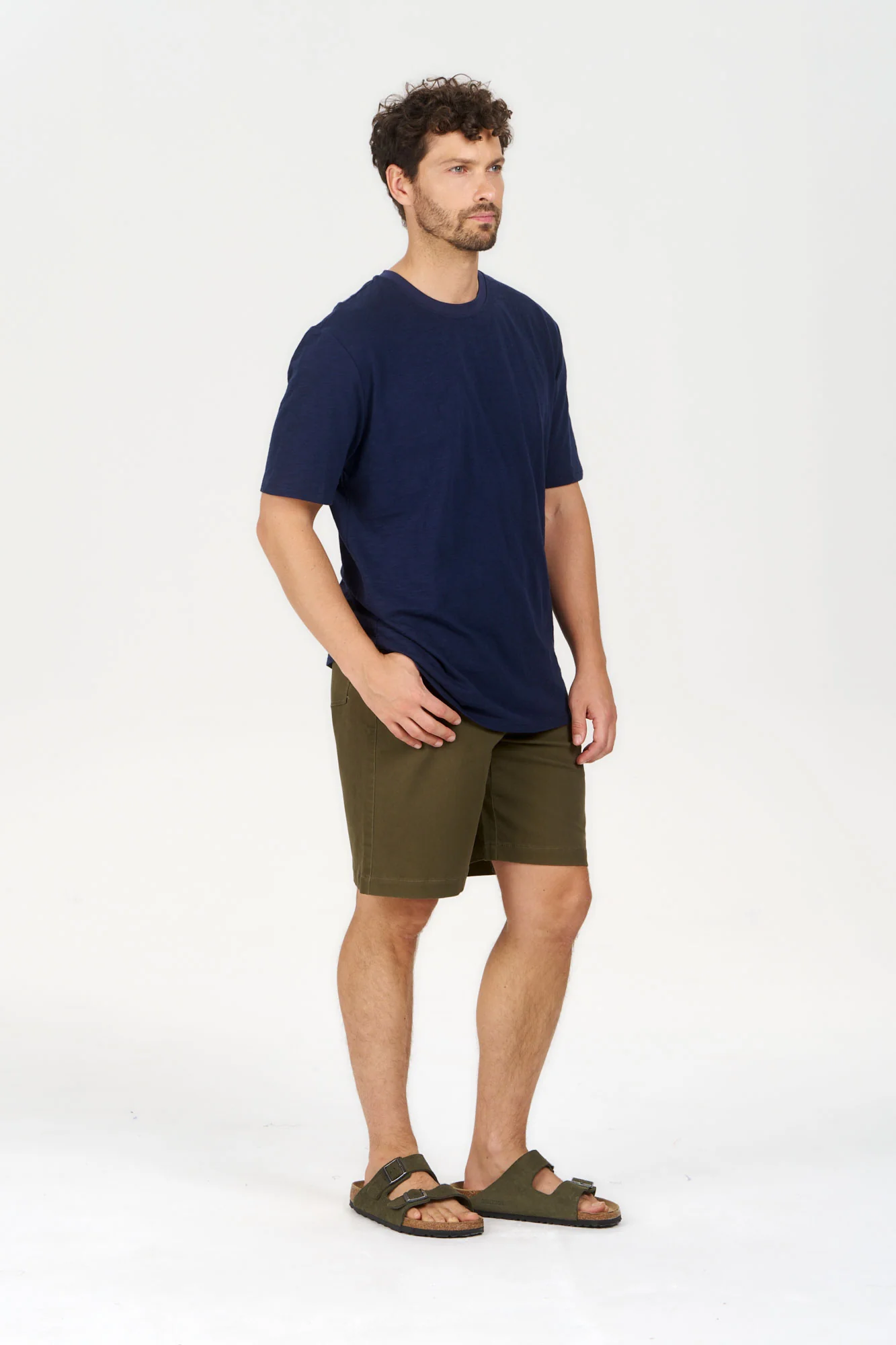 KIN Organic Cotton Tee - Navy - Image 2