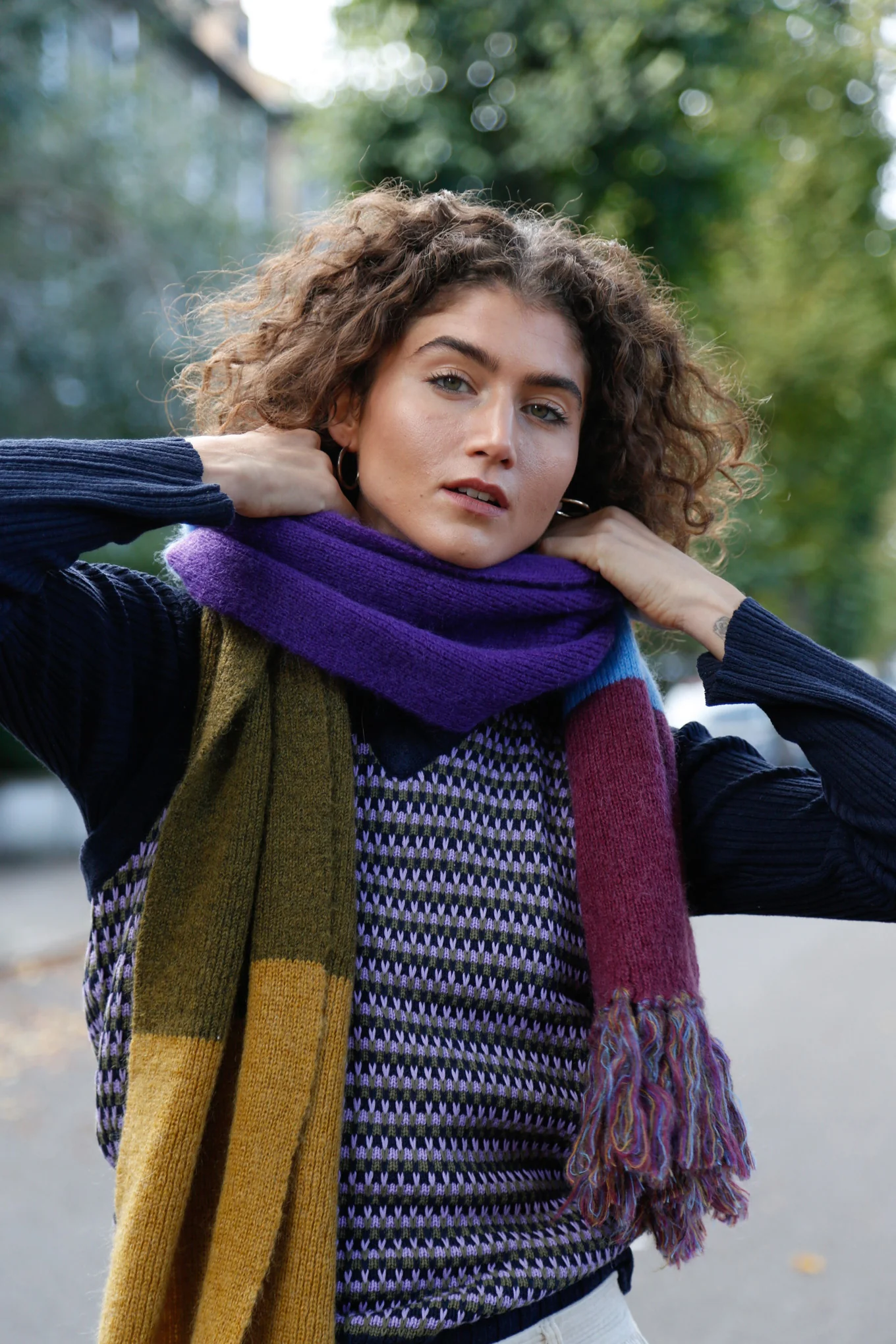 LEXI - Organic Cotton Vest Lavender - Image 4