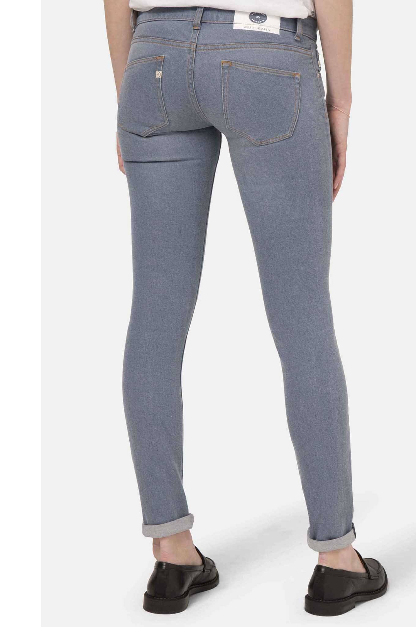 LILLY Womens skinny blue jeans by MUD - Image 4