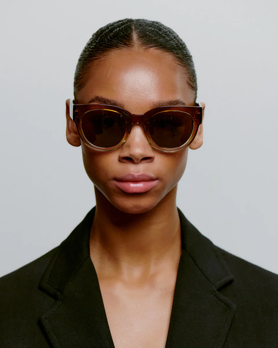 LILLY - Smoked Champagne Sunglasses by A.Kjaerbede - Image 3