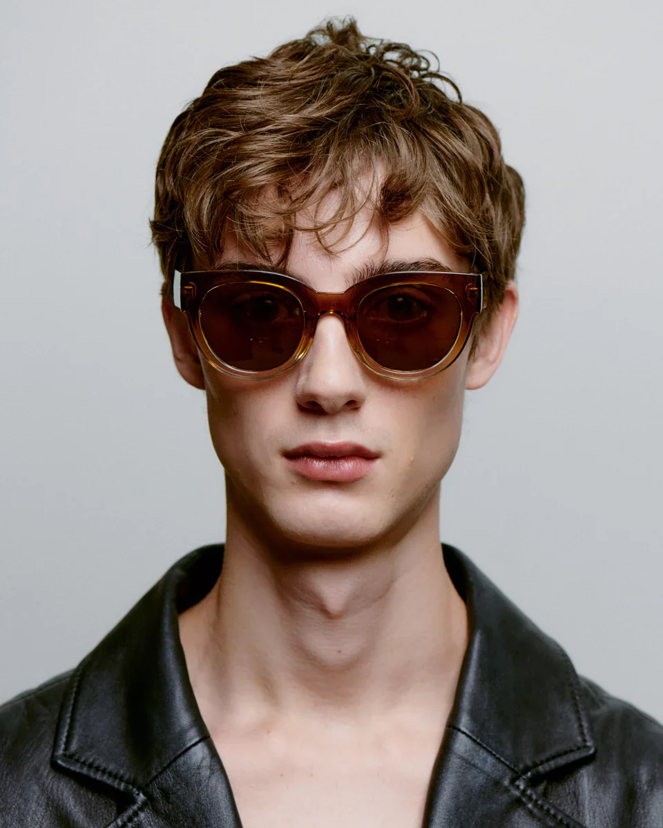 LILLY - Smoked Champagne Sunglasses by A.Kjaerbede - Image 4