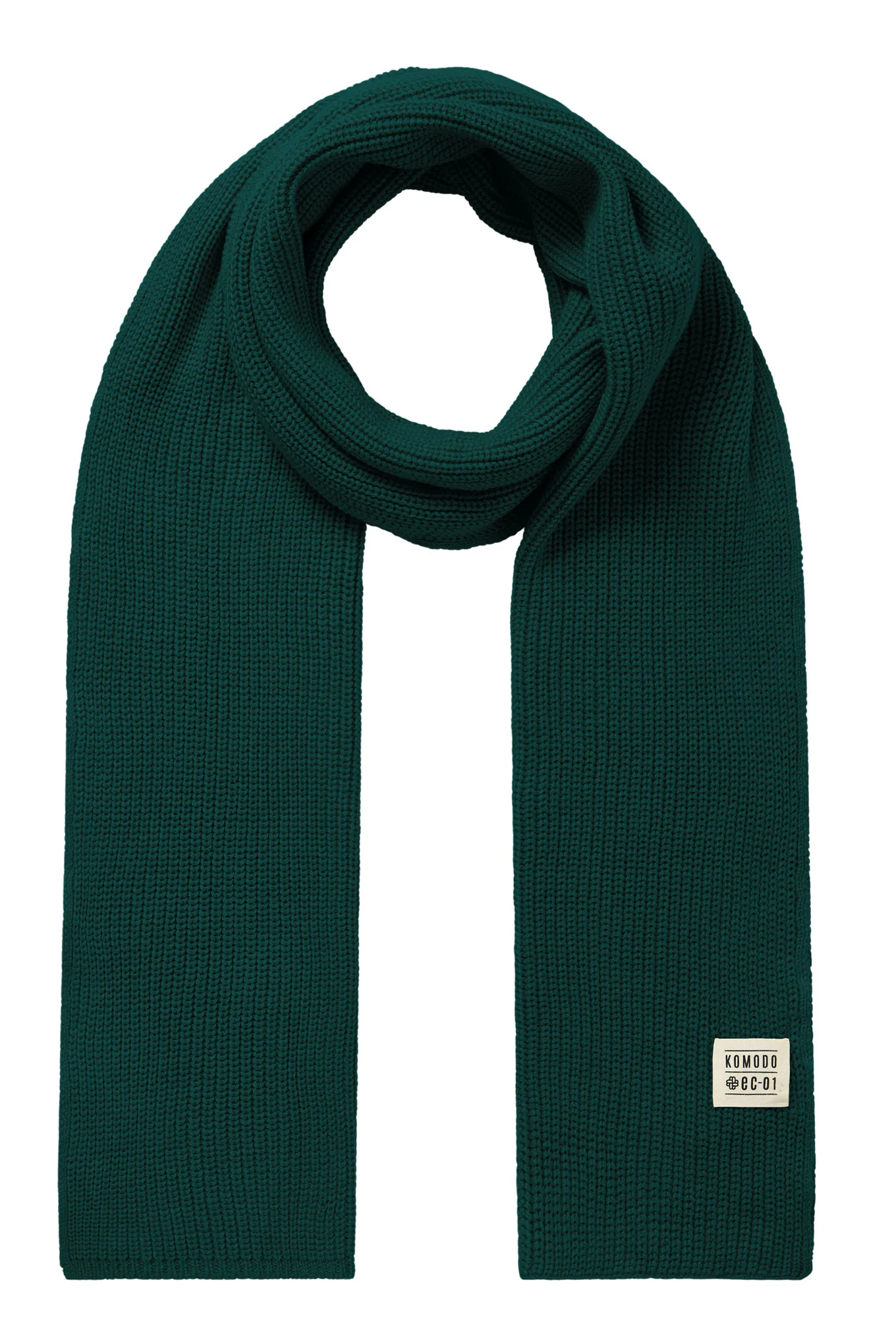 LONDON - Organic Cotton Scarf Green