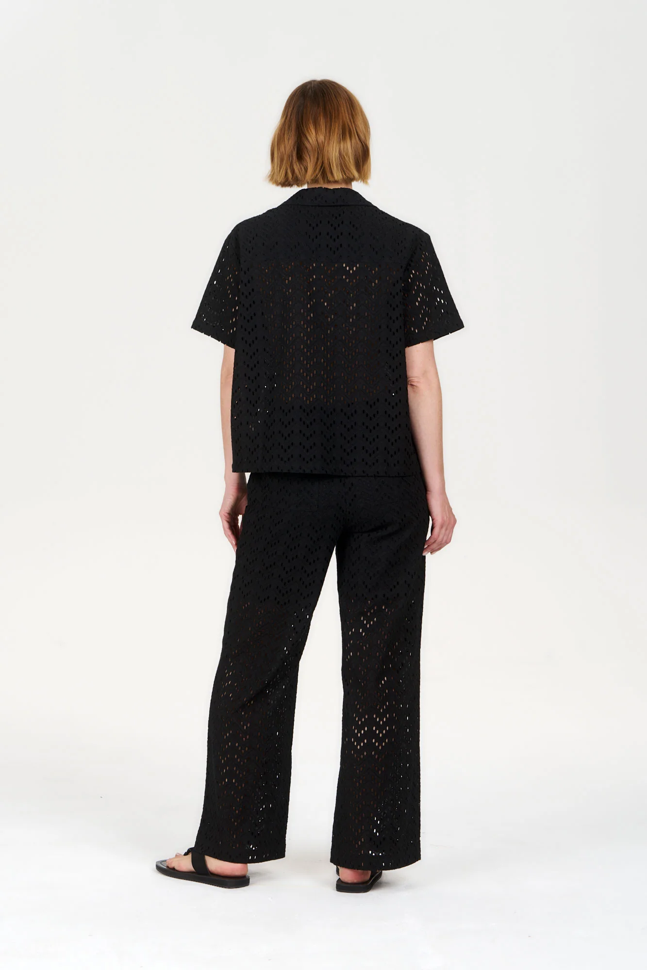 LUNA Organic Cotton Shirt - Black - Image 6