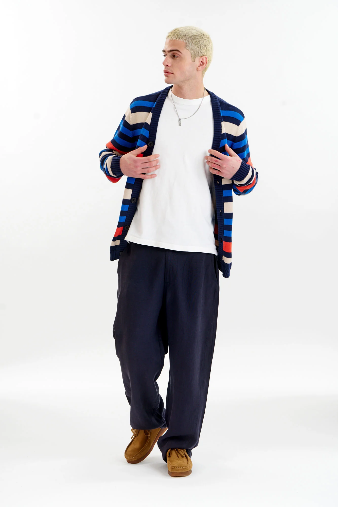 MAKULU Tencel Linen Trouser - Navy - Image 4