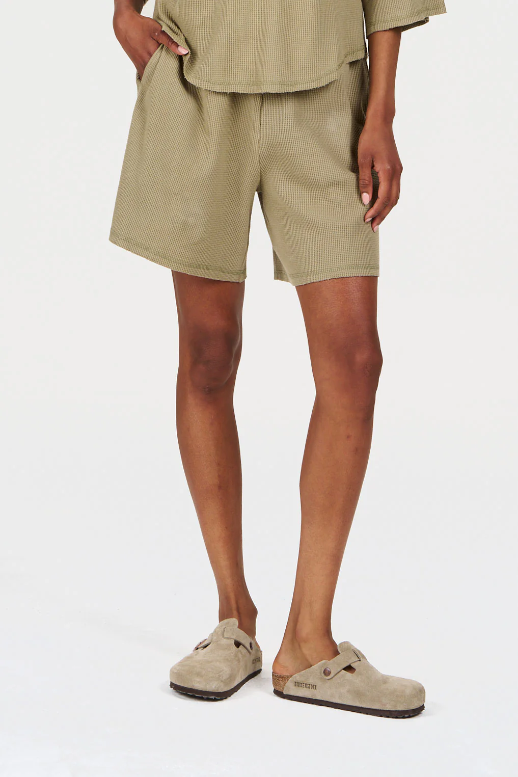 MARLIE Organic Cotton Short - Green - Image 2