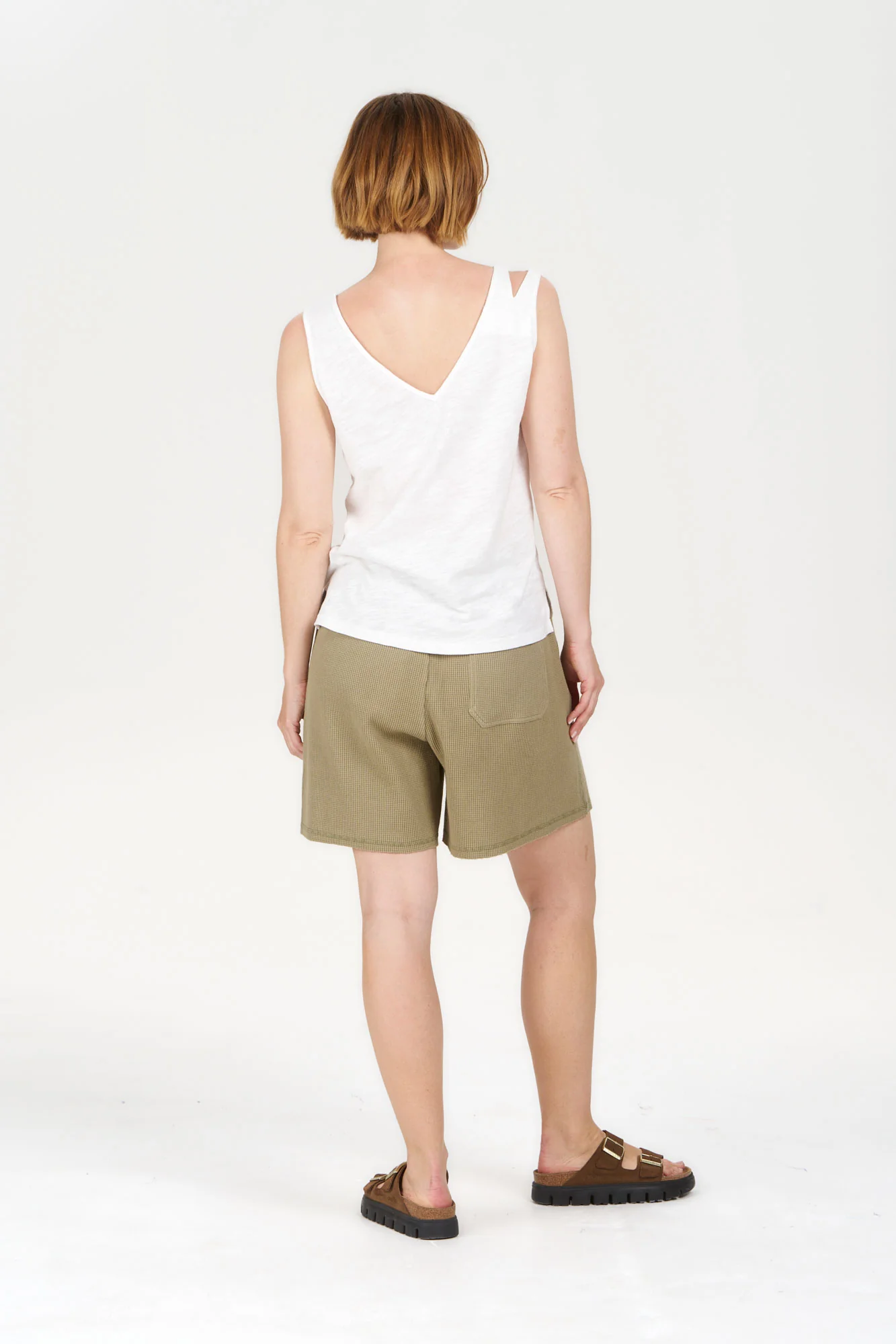 MARLIE Organic Cotton Short - Green - Image 3
